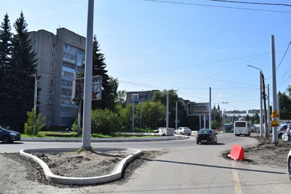 Улицу Спартака в Иванове будут ремонтировать круглосуточно